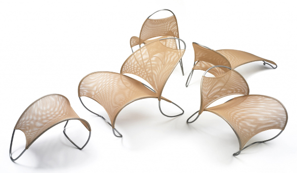 Loop chair seating line designed by Bill Pedersen and developed by Shea+Latone