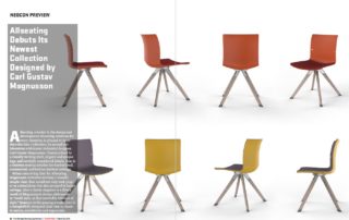 MMQB article of the Allseating Zinc chair developed by Shea+Latone